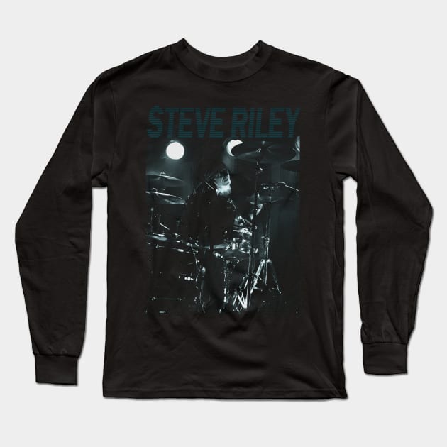 Steve Riley (January 22, 1956 – October 24, 2023) Long Sleeve T-Shirt by hany moon